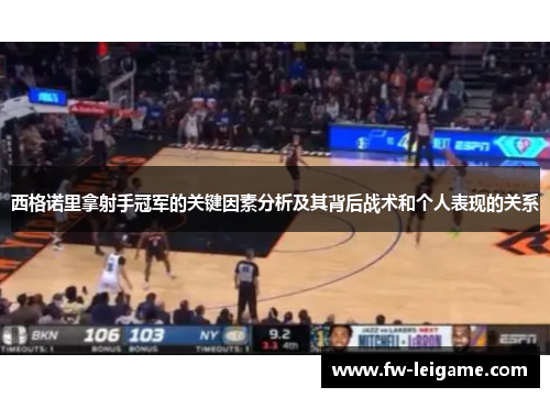西格诺里拿射手冠军的关键因素分析及其背后战术和个人表现的关系